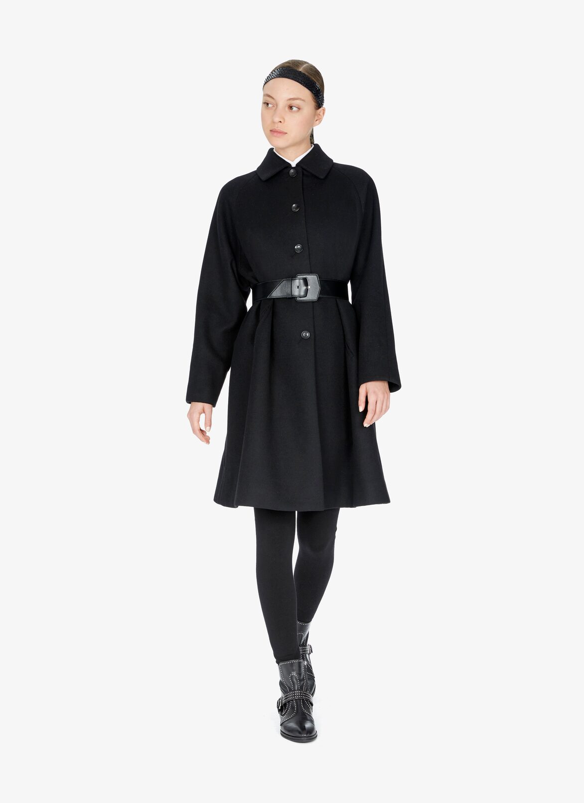 Coats ALAÏA BLACK COATS